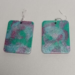 Hand Crafted Vibrant Earrings with Unique Design